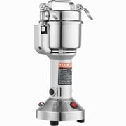 2000W High Speed Commercial Electric Grain Mill Grinder 750g Stainless Steel Pulverizer for Dry Grains Spices Cereals Coffee Corn Pepper