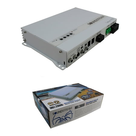 2000W Monoblock Marine Class D Amplifier 1 Ohm Stable Pro Car Audio MR1.2000D