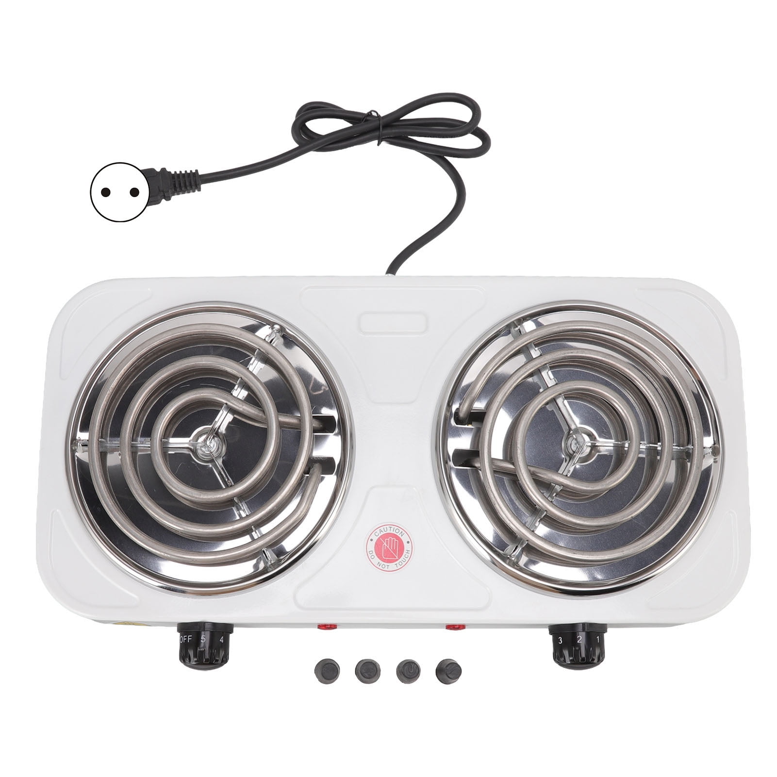 2000W Portable Electric Countertop Stove Hob Stove for Tea Coffee Kitchen Dual Heating Plate 220V?240V EU Plug