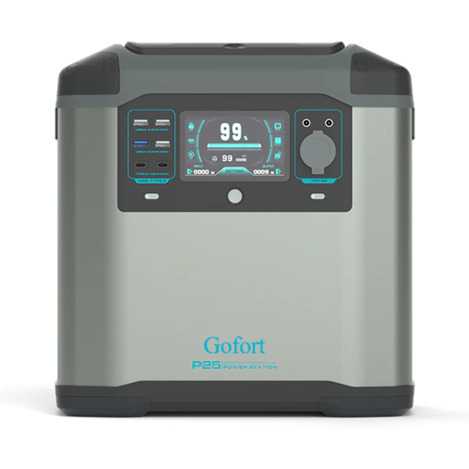GOFORT 2000W Portable Power Station 1573Wh Solar Generator