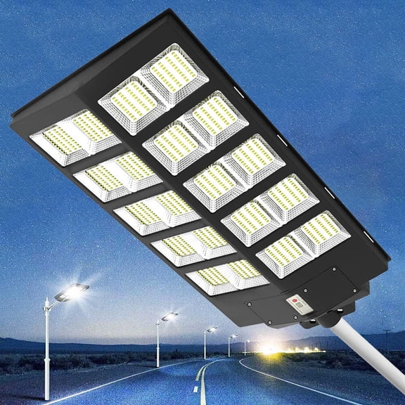 2000W Solar Light Commercial Street Light LED Garden Wall Light for Square Park
