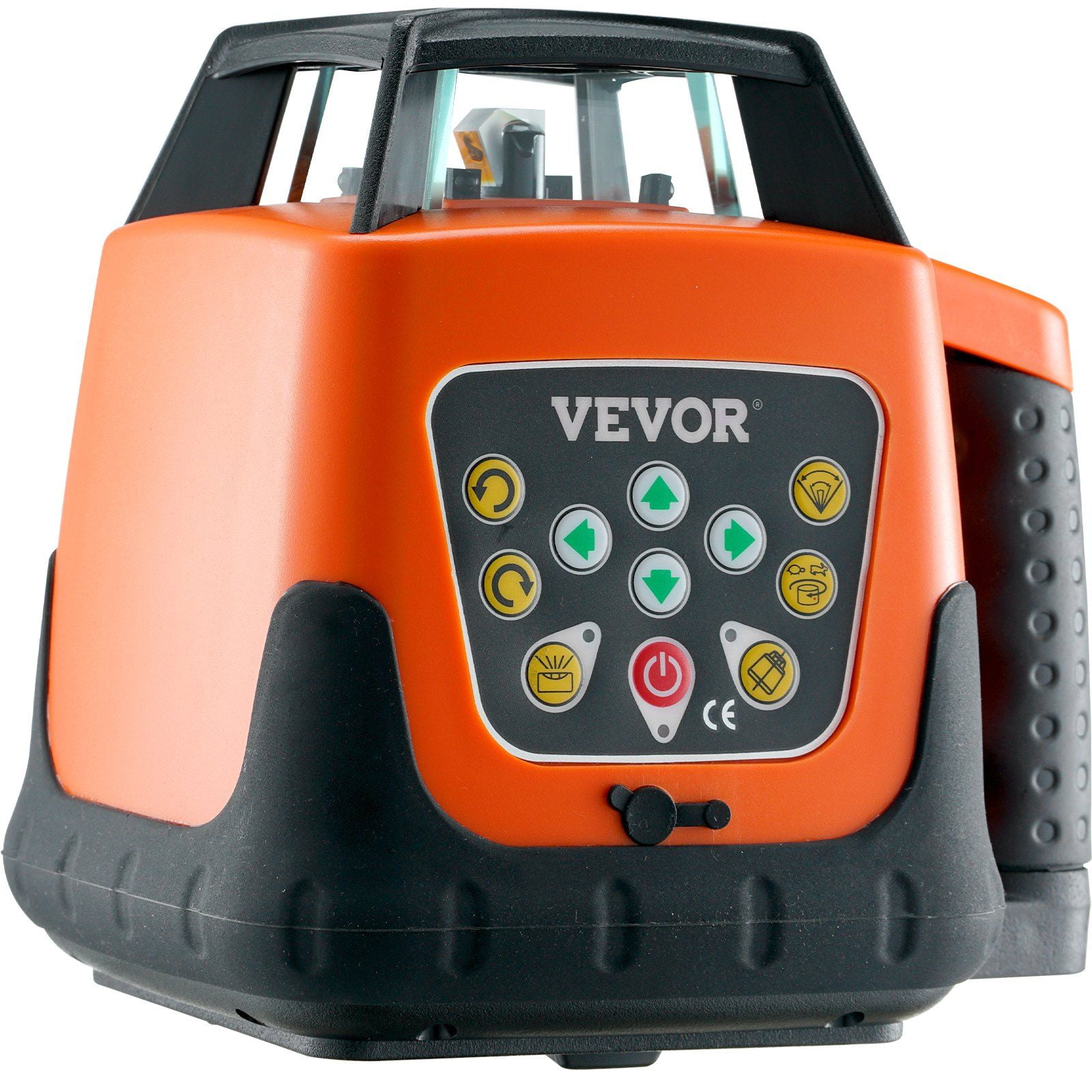 2000ft Self-Leveling Green Laser Level with Remote, 5 Speeds & 4 Angles, IP66 Waterproof, 360° Cross Line, Battery Included