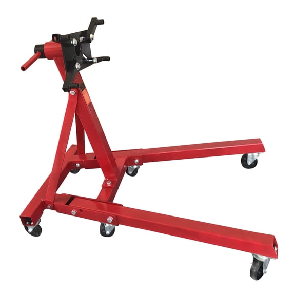 2000lb Engine Stand Folding Motor Hoist Dolly Mover Auto Repair Jack ...