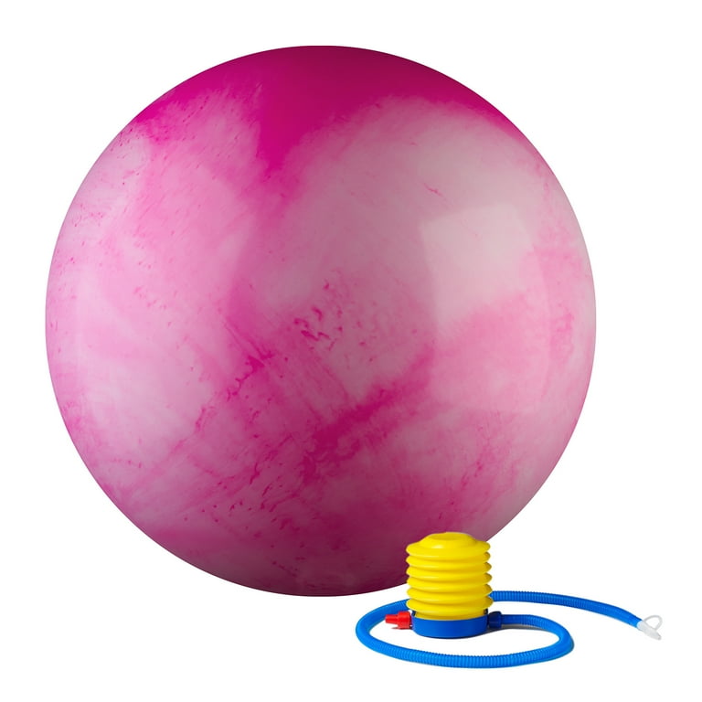 Pro strength exercise ball with pump new arrivals