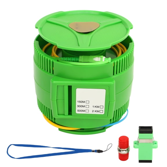 2000m Single Mode OTDR Launch Cable for Optical Fiber Testing, SC UPC/APC Connector, 6561.7ft Extension Jumper Cable