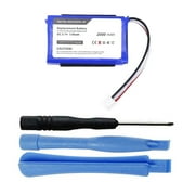 2000mAh AEC653055-2P Battery for JBL Flip 2 2013 Speaker - 3 Pin Connector