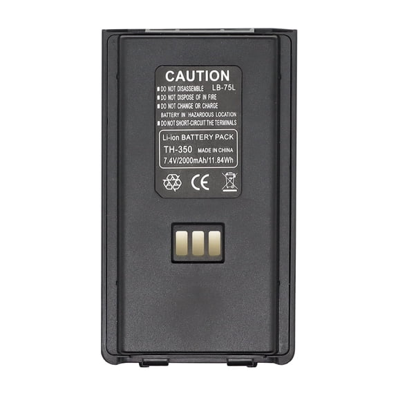 2000mAh Battery TH-350 For TYT TH-350 Tri-Band VHF/UHF Portable Two Way Radio