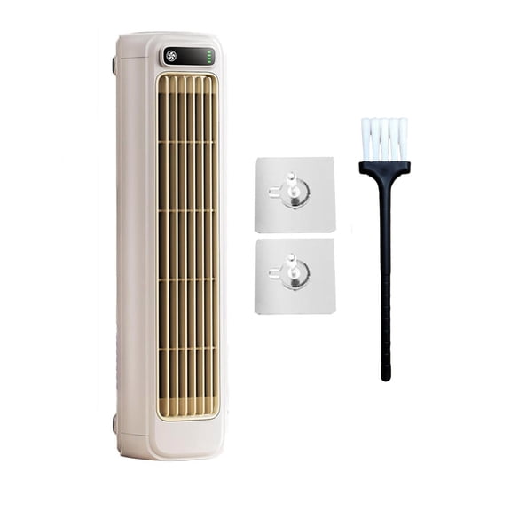 2000mAh Constant Wind Tower Fan, Bladeless Vaneless Kitchen Irrigation Fan, 3-Speed High Wind, Silent Desktop Office Fan, USB Rechargeable Portable Turbine Fan (89x84x312mm)
