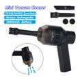 2000mAh Cordless Vacuum Cleaner Air Duster For Car Handheld Electric