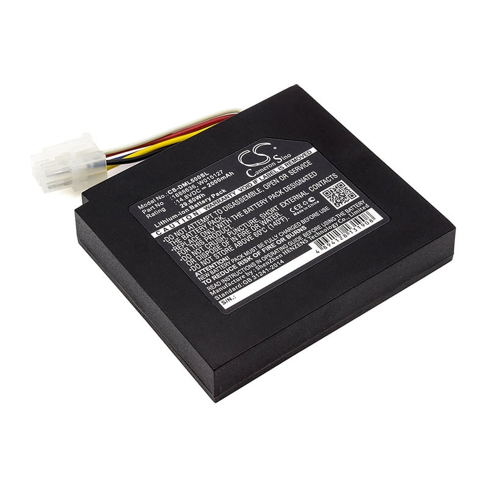 2000mAh DYMO 634169A 1888636 W015127 Battery for MobileLabeler XTL 500