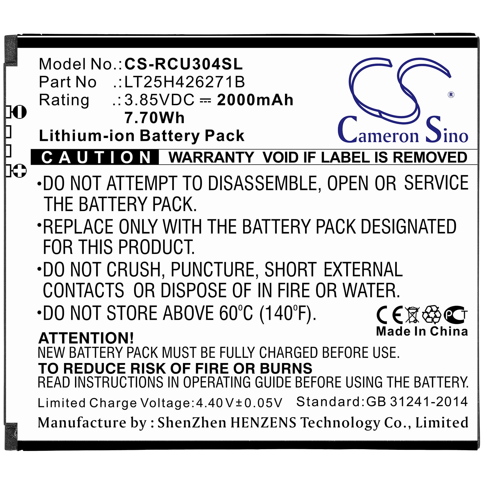 Batterie De Remplacement Pour Wiko V12BNL - 2400mAh - Li-ion 3.85V - Neuf Sous Blister