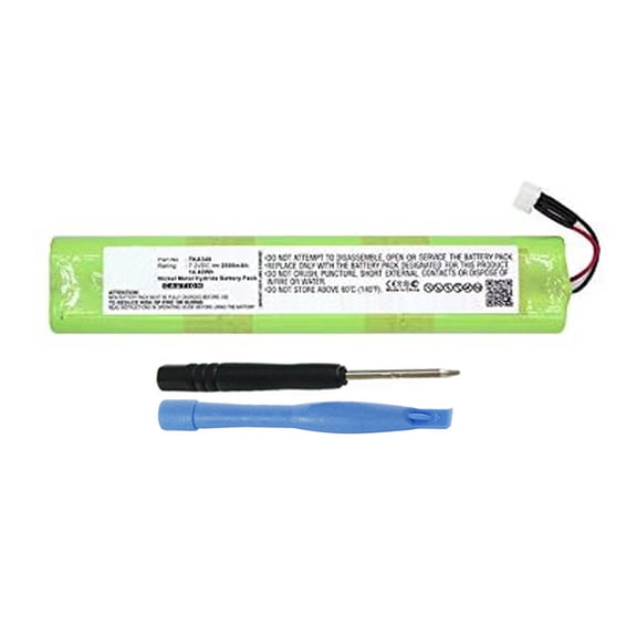 2000mAh Ni-MH Battery for TDK Life on Record TREK Max A34 Bluetooth Speaker