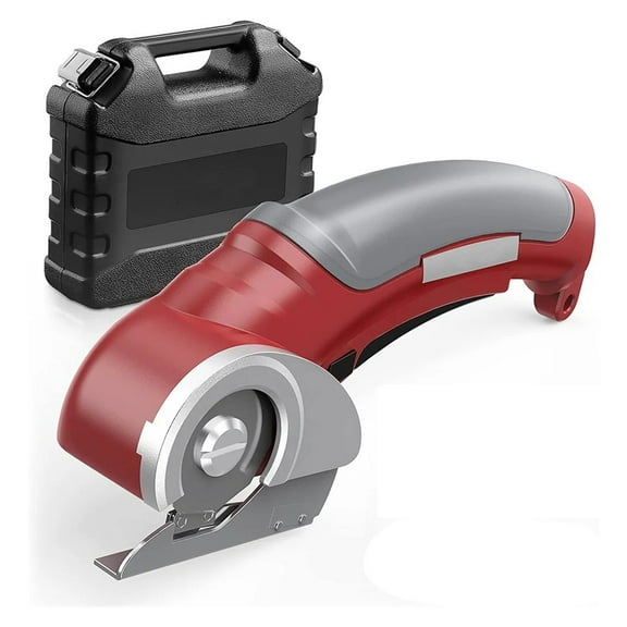 2000mAh Portable Cordless Electric Round Scissors Electric Scissors Shear Cloth Cutter Fabric Cutting Machine Kit Cutting Tool ,Easy to Use