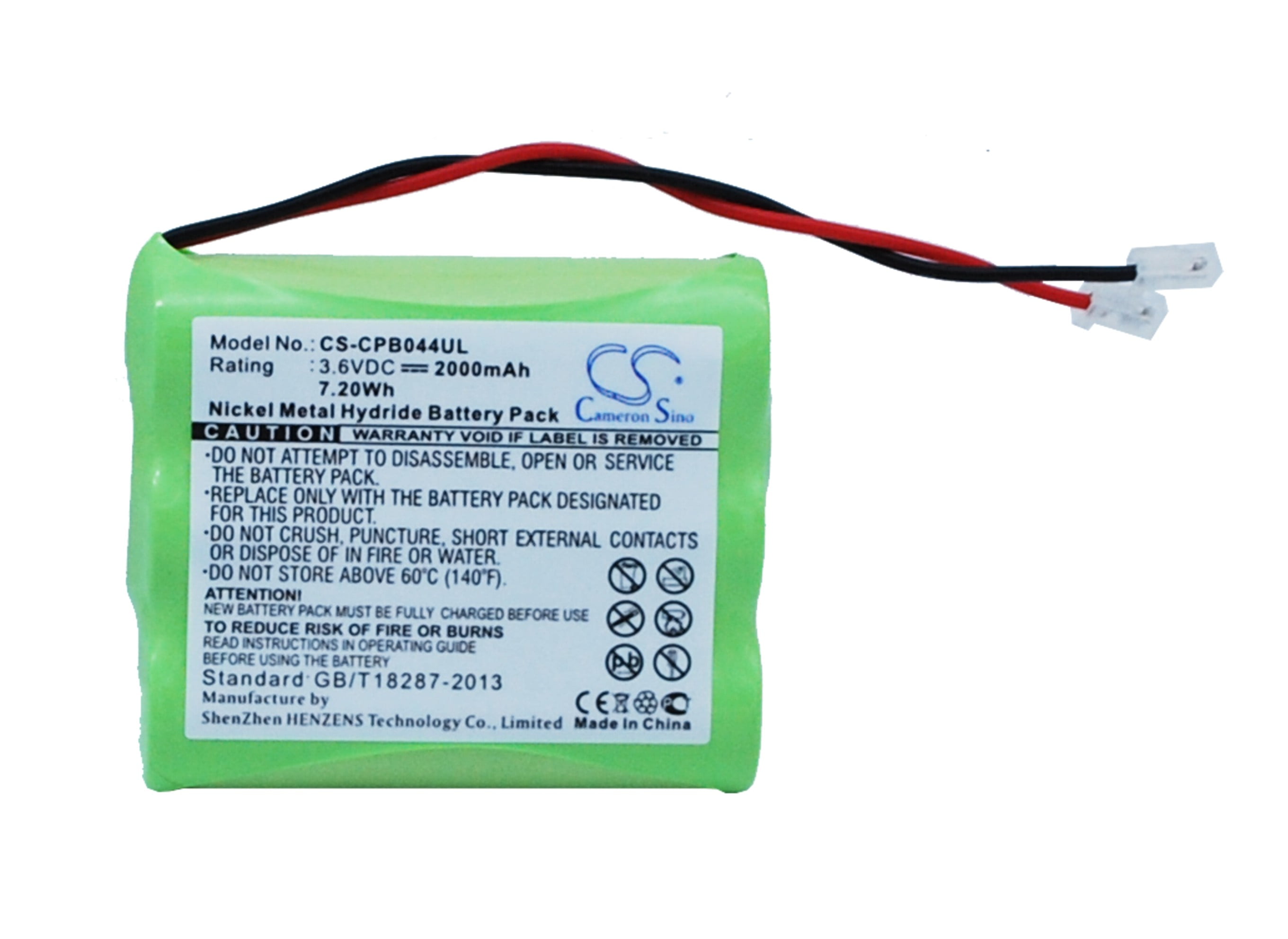 2000mAh Universel Battery for AA x 3