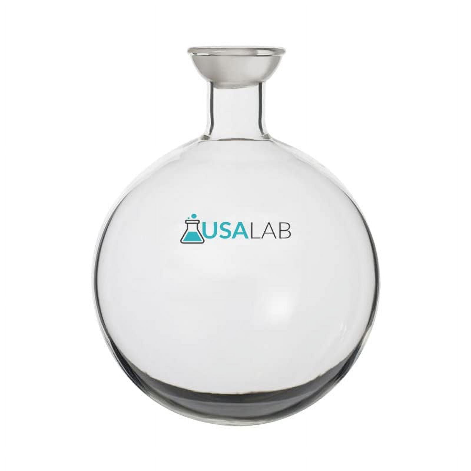 Sphere Flask 2000mL Spherical Joint Round Bottom Receiving Flask - 1 Neck 35/20 ...