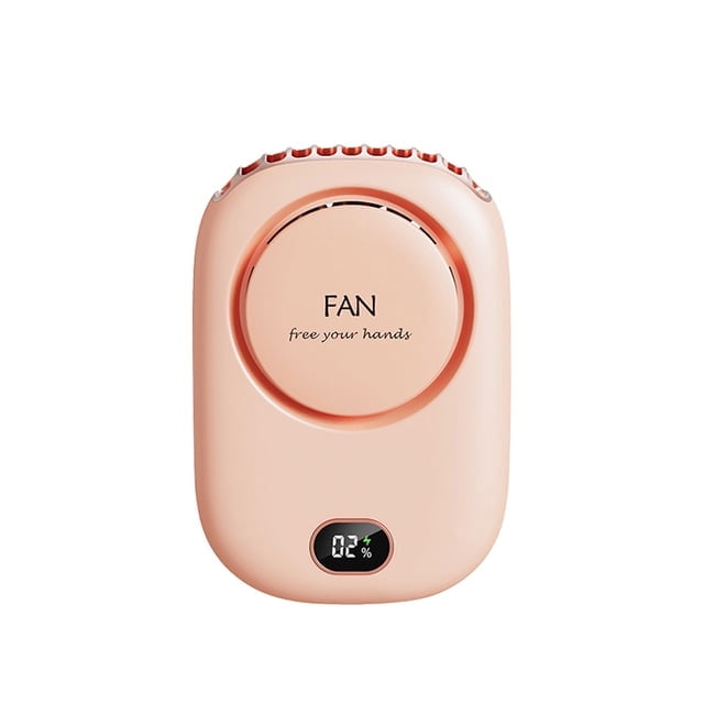 2000mah portable mini hanging neck fan power ventilador bladeless neckband fan air cooler usb rechargeable electric fans