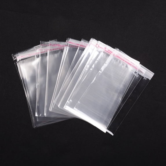 2000pc Cellophane Bags 19.5x12cm Unilateral Thickness: 0.035mm Inner Measure: 16x12cm