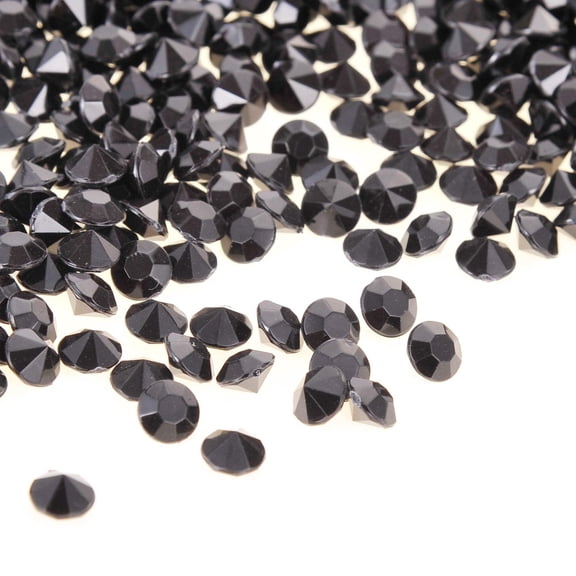 Black Diamond Table Confetti, Vase Filler 2000/pks