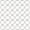 thumbnail image 1 of 1 Box 2000pcs Open Jump Rings 304 Stainless Steel Jump Rings Split O Rings Link Rings Metal Jumping Rings Keychain Rings for Jewelry Making Accessories DIY Earrings Bracelet Necklace Craft, 1 of 9