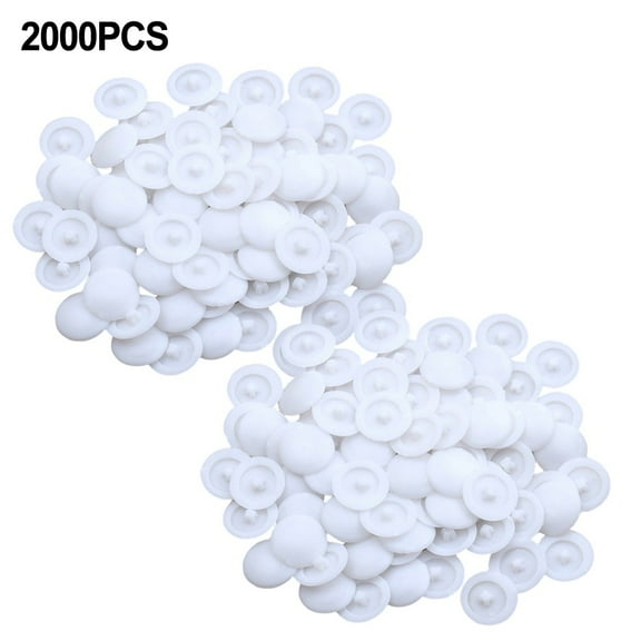 2000pcs Screw Cover Cap Nuts Bolts Covers Exterior Protective-Caps Self-tapping Cross Screws Decor Cover Furniture Hardware