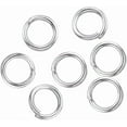 thumbnail image 1 of 2000pcs Stainless Steel Open Jump Rings O Ring Closed but Unsoldered Split Rings Metal Connector Loops for DIY Jewelry Keychain Making 2mm Inner Diameter, 1 of 2