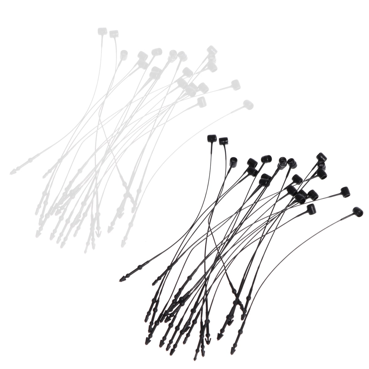Wire Rope For Labeling In Store 2000pcs Transparent Creative Clothing Hanging Rope Price String for ...