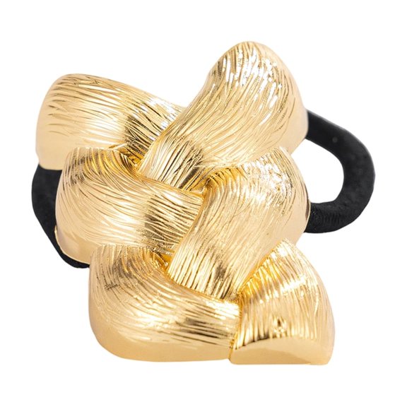 2000s Retro Metal Braid HairBand for Daily Dance Event Styling Elastic Tool