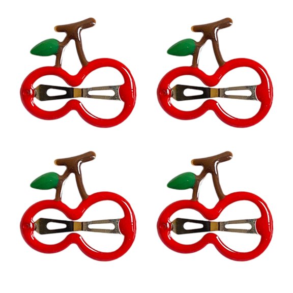 2000s Strawberry Barrettes Hair Clip Sweet Pineapple Hairpin Ponytail Holder Grape 2000s Hair Clip for Women