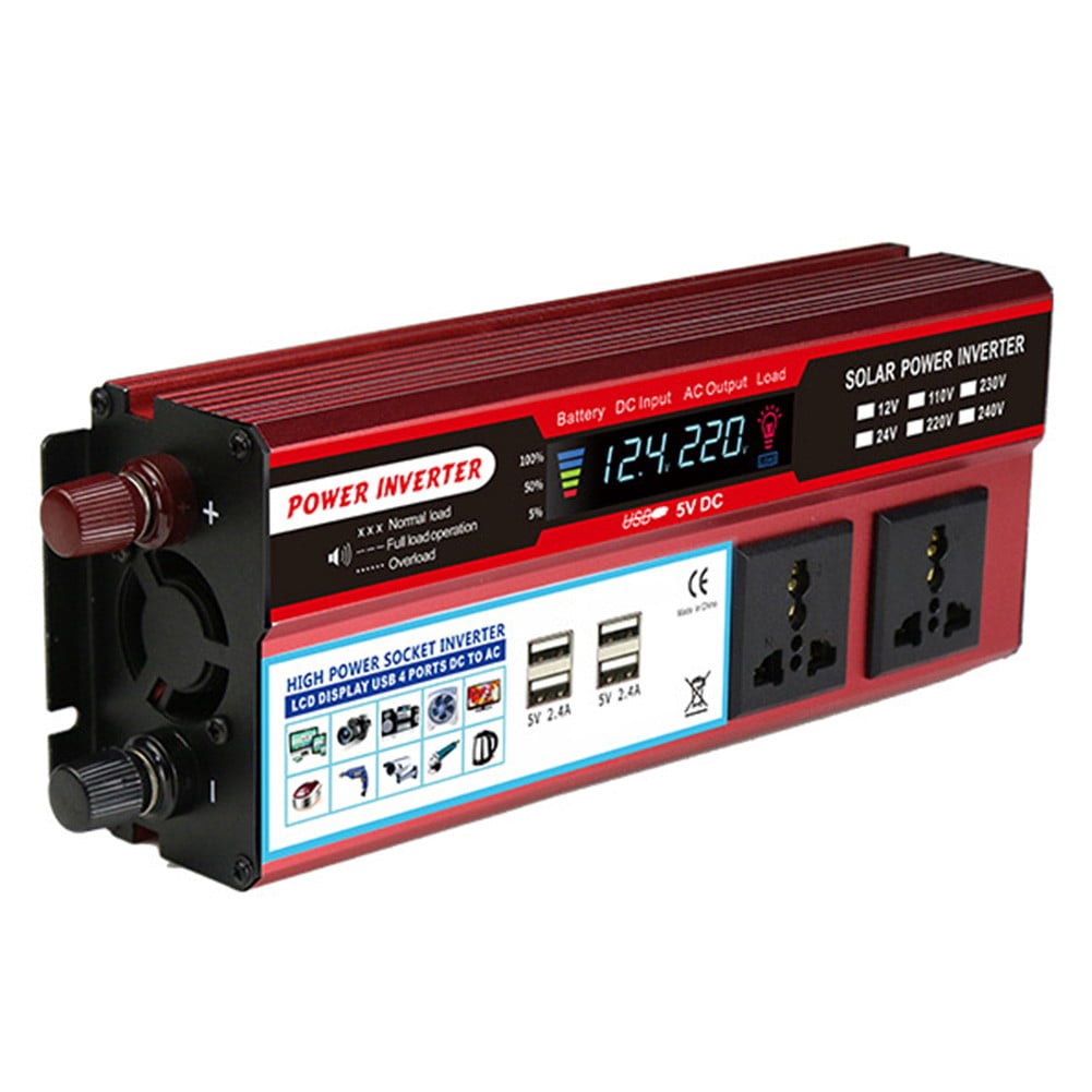 2000w Inverter Car Inverter Inverter Power Converter With 4 Usb Fast Charge