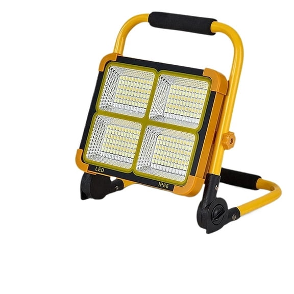 2000w Solar Flood Light Outdoor Portable LED Reflector Spotlight Rechargeable Projector Floodlight Construction Solar Light