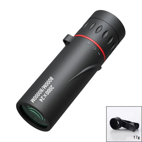 2000x24 HD MonocularTelescope Mini Portable Mobile PhoneTelescope With Holder