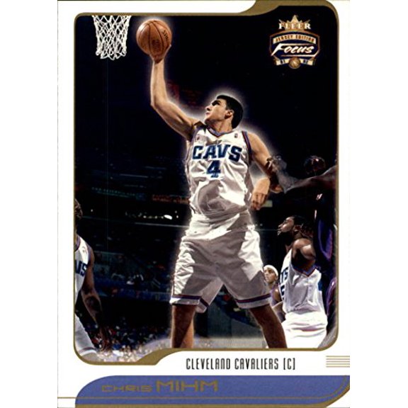 2001-02 Fleer Focus #41 Chris Mihm NBA Basketball Trading Card