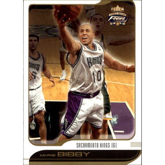 2001-02 Fleer Focus #44 Mike Bibby NBA Basketball Trading Card