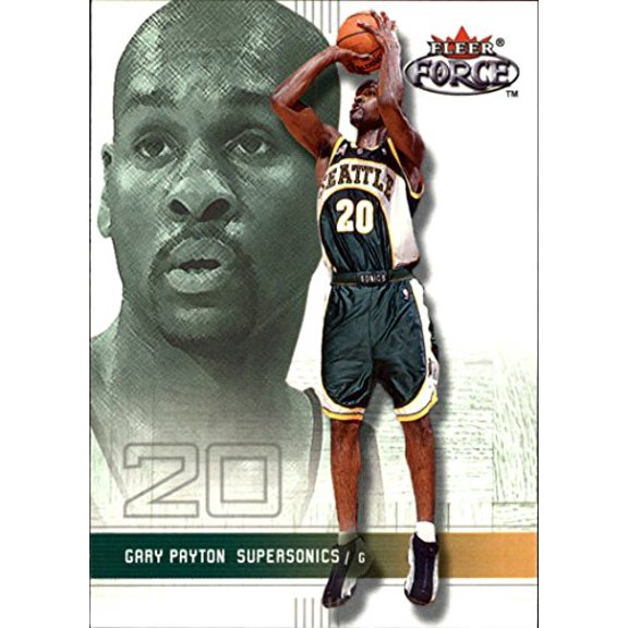 2001-02 Fleer Force #75 Gary Payton NBA Basketball Trading Card