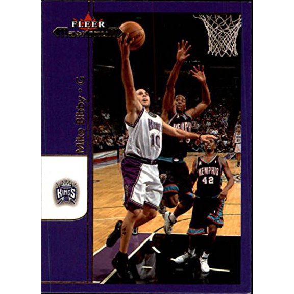 2001-02 Fleer Maximum #53 Mike Bibby NBA Basketball Trading Card