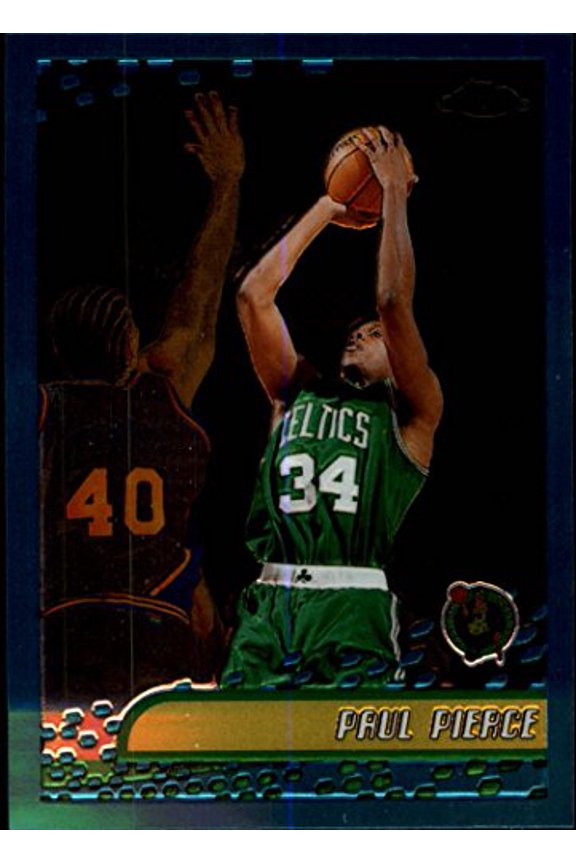 2001-02 Topps Chrome #44 Paul Pierce NBA Basketball Trading Card