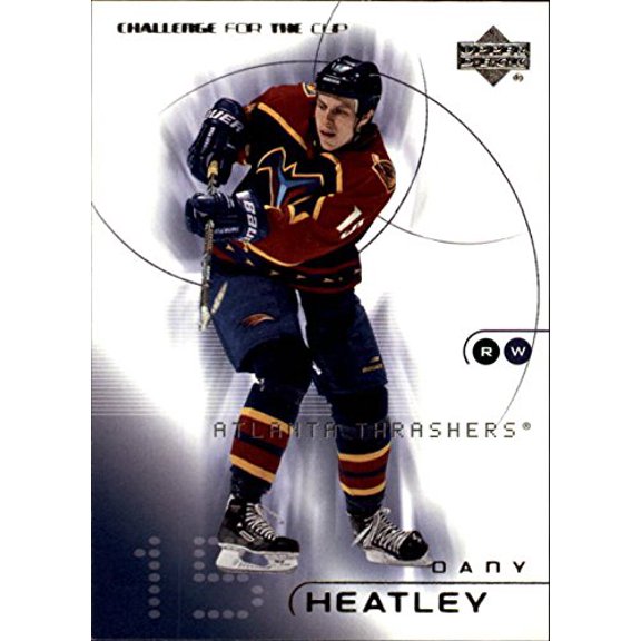 2001-02 UD Challenge for the Cup #3 Dany Heatley NHL Hockey Trading Card