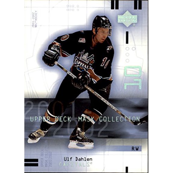 2001-02 UD Mask Collection #98 Ulf Dahlen NHL Hockey Trading Card