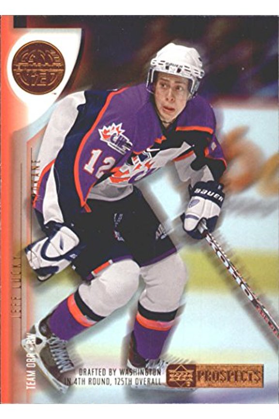 2001-02 UD Prospects #29 Jeff Lucky NHL Hockey Trading Card