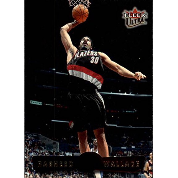2001-02 Ultra #131 Rasheed Wallace NBA Basketball Trading Card