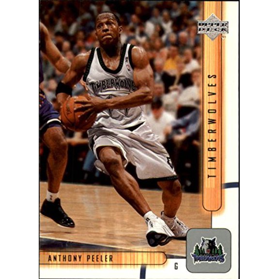 2001-02 Upper Deck #104 Anthony Peeler NBA Basketball Trading Card