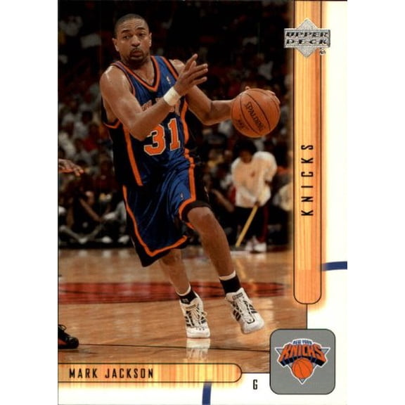 2001-02 Upper Deck #114 Mark Jackson NBA Basketball Trading Card