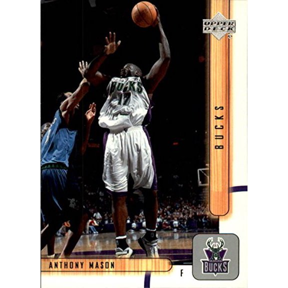 2001-02 Upper Deck #320 Anthony Mason NBA Basketball Trading Card
