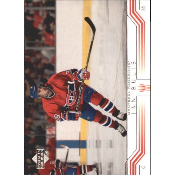 2001-02 Upper Deck #95 Jan Bulis NHL Hockey Trading Card
