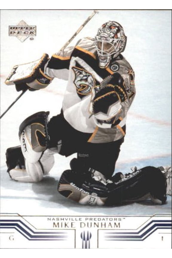 2001-02 Upper Deck #98 Mike Dunham NHL Hockey Trading Card