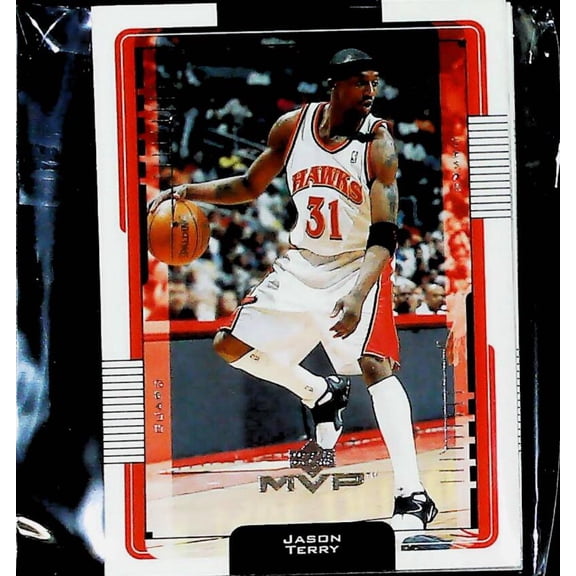 2001-02 Upper Deck MVP NBA Atlanta Hawks Team Set Includes Rookies (Hand Collated) of 7 Cards: