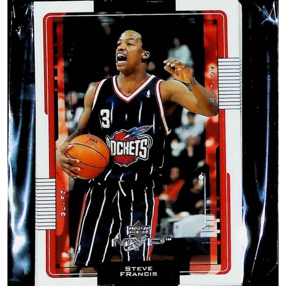 2001-02 Upper Deck MVP NBA Houston Rockets Team Set Includes Rookies (Hand Collated) of 9 Cards: 57 Steve Franci