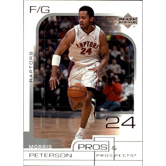 2001-02 Upper Deck Pros and Prospects #80 Morris Peterson NBA Basketball Trading Card
