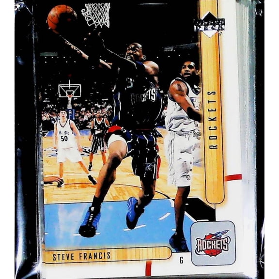 2001-02 Upper Deck Series 1 and 2 NBA Houston Rockets Base Team Set No SP (Hand Collated) of 14 Cards: