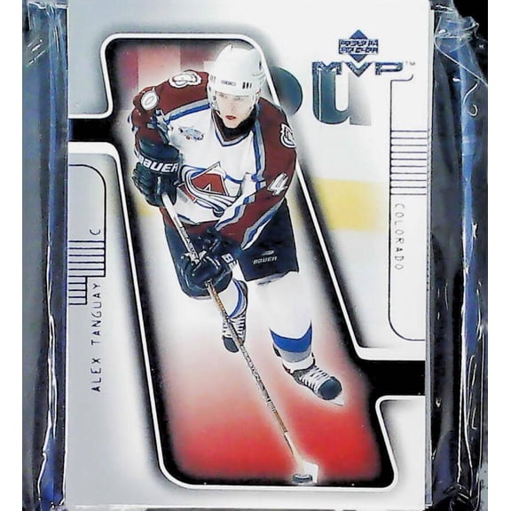 2001-02 Upper Deck UD MVP Avalanche Team Set 9 Cards